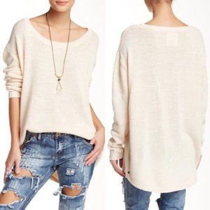 One Teaspoon Blush Pink Knit Sweater Size Small